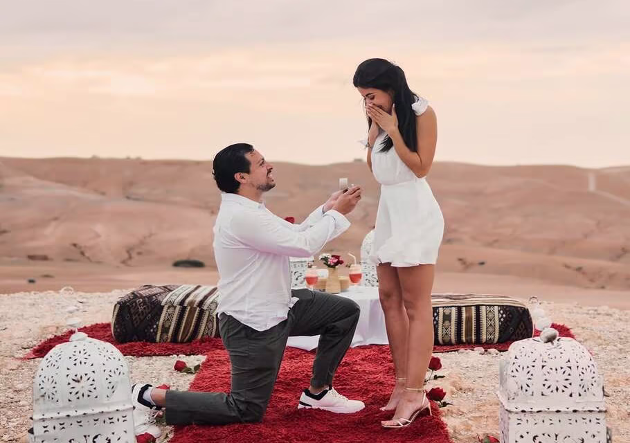 How to Propose in Marrakech: Agafay Desert Proposal Ideas, Cost and Tips